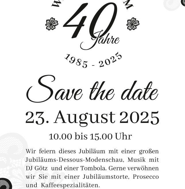 40 Jah­re Wäschet­raum Idstein